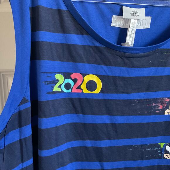 Disneyland Disney Parks 2020 Mickey and Friends Tank Top - 3X - NEW - Picture 2 of 8